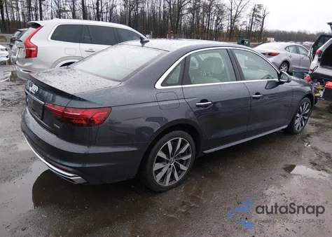 2021 Audi A4 Premium Plus 40 Tfsi Quattro S Tronic z USA, uszkodzony, nr VIN WAUBBAF41MA029197
